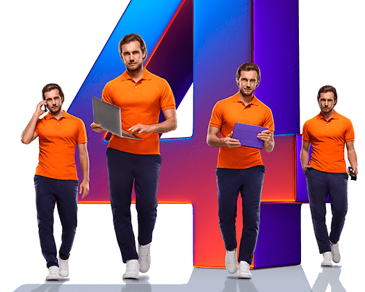 Великолепная четверка Ростелеком в село Ровное (Красноярский край)